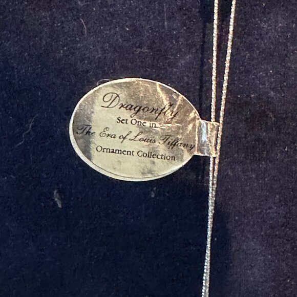 Bradford Exchange Era Of Louis Tiffany Heirloom Porcelain Ornament Collection - Picture 3 of 8